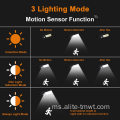 Sensor Motion Luaran Lampu Dinding Keselamatan Suria
